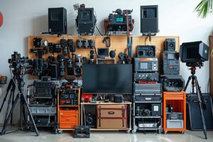Les accessoires essentiels pour un tournage vidéo fluide et efficace